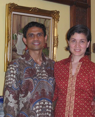 
Syukuran di Cicurug dengan keluarga Batak